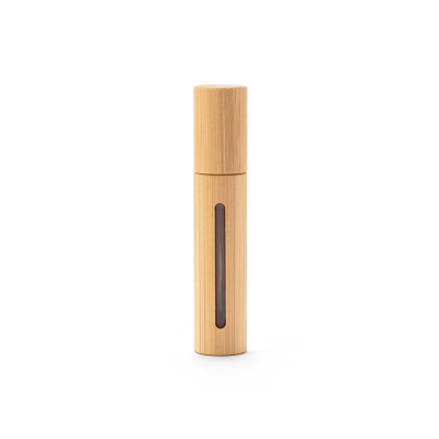 REESE. Refillable perfume atomizer with natural bamboo casing